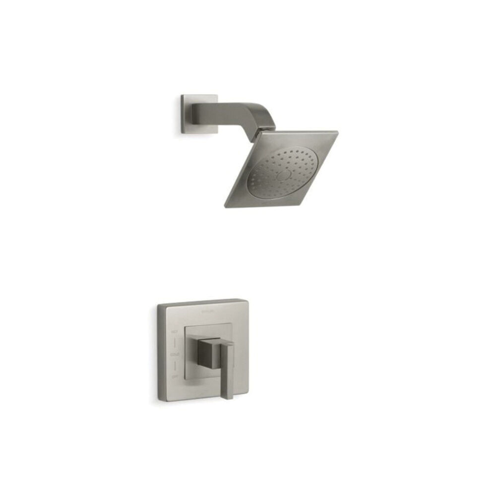 Kohler® TS14670-4-BN Loure® Rite-Temp® Shower Valve Trim, 2.5 gpm Shower, Vibrant® Brushed Nickel