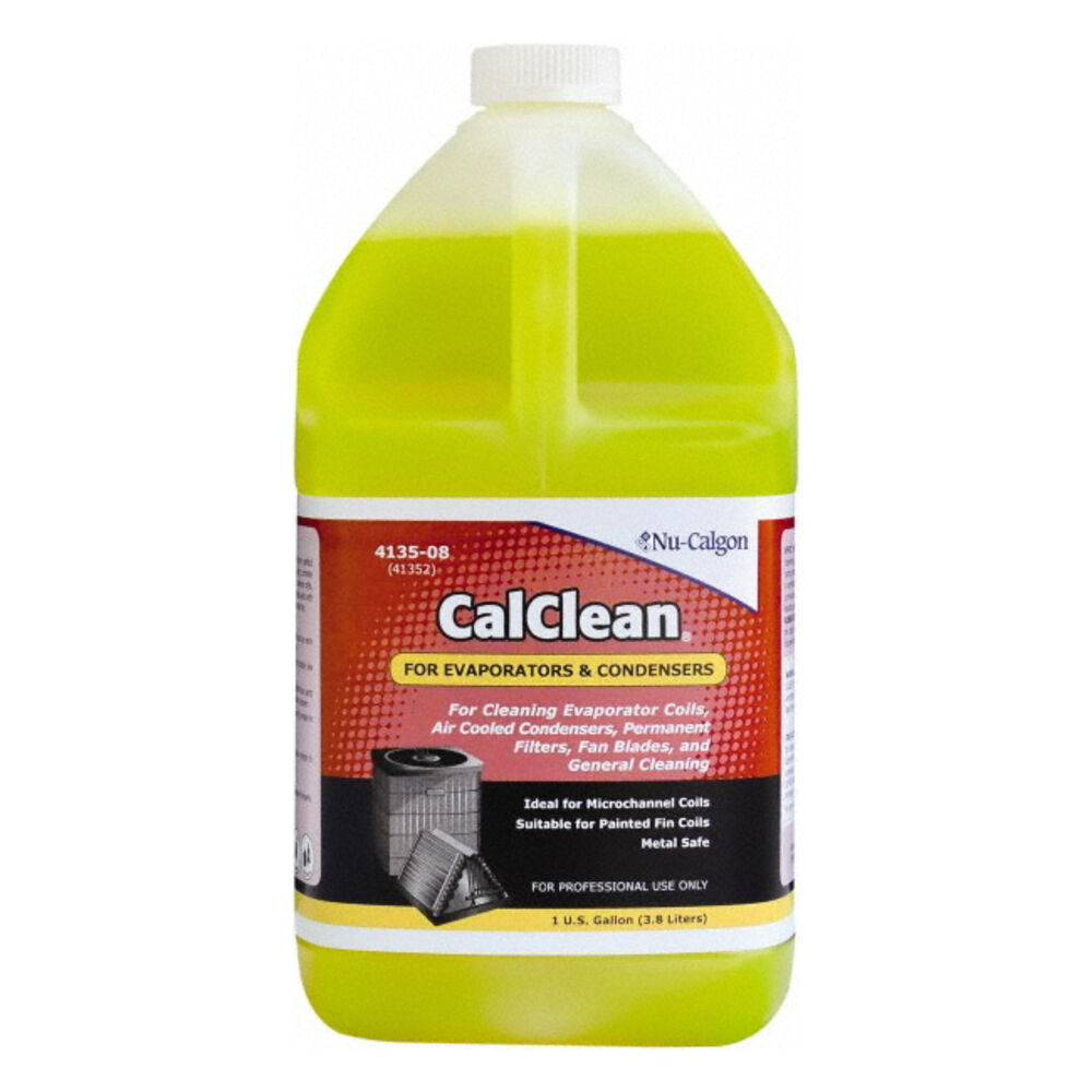 4135-08 Nu-Calgon CalClean® 4135-08 Coil Cleaner, Alkaline, 1 gal
