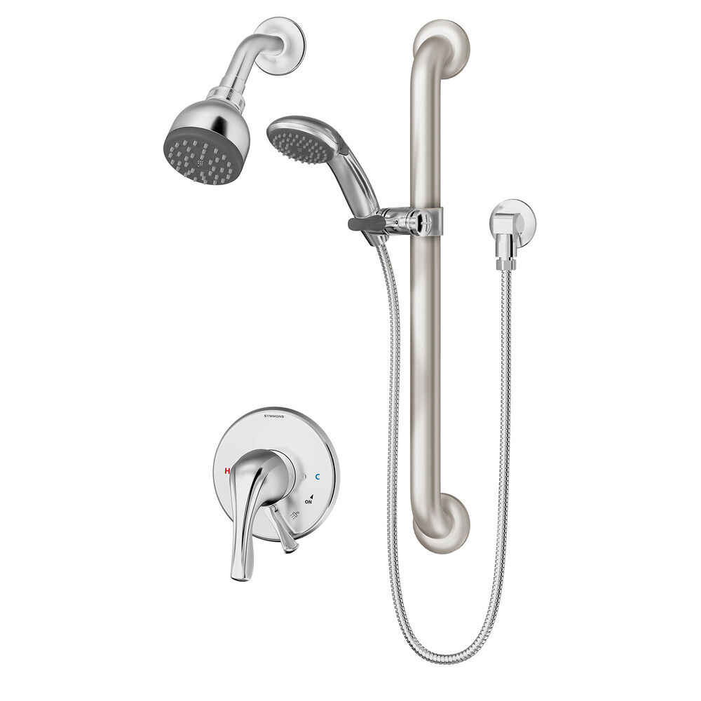 Symmons® S9608PLRTRM Origins® Shower System, 2 gpm, Polished Chrome