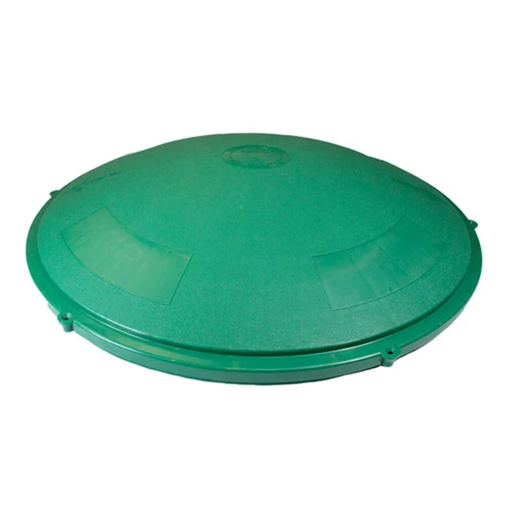 Tuf-Tite® 24-RISL Round Lid, 24" Dia, Green