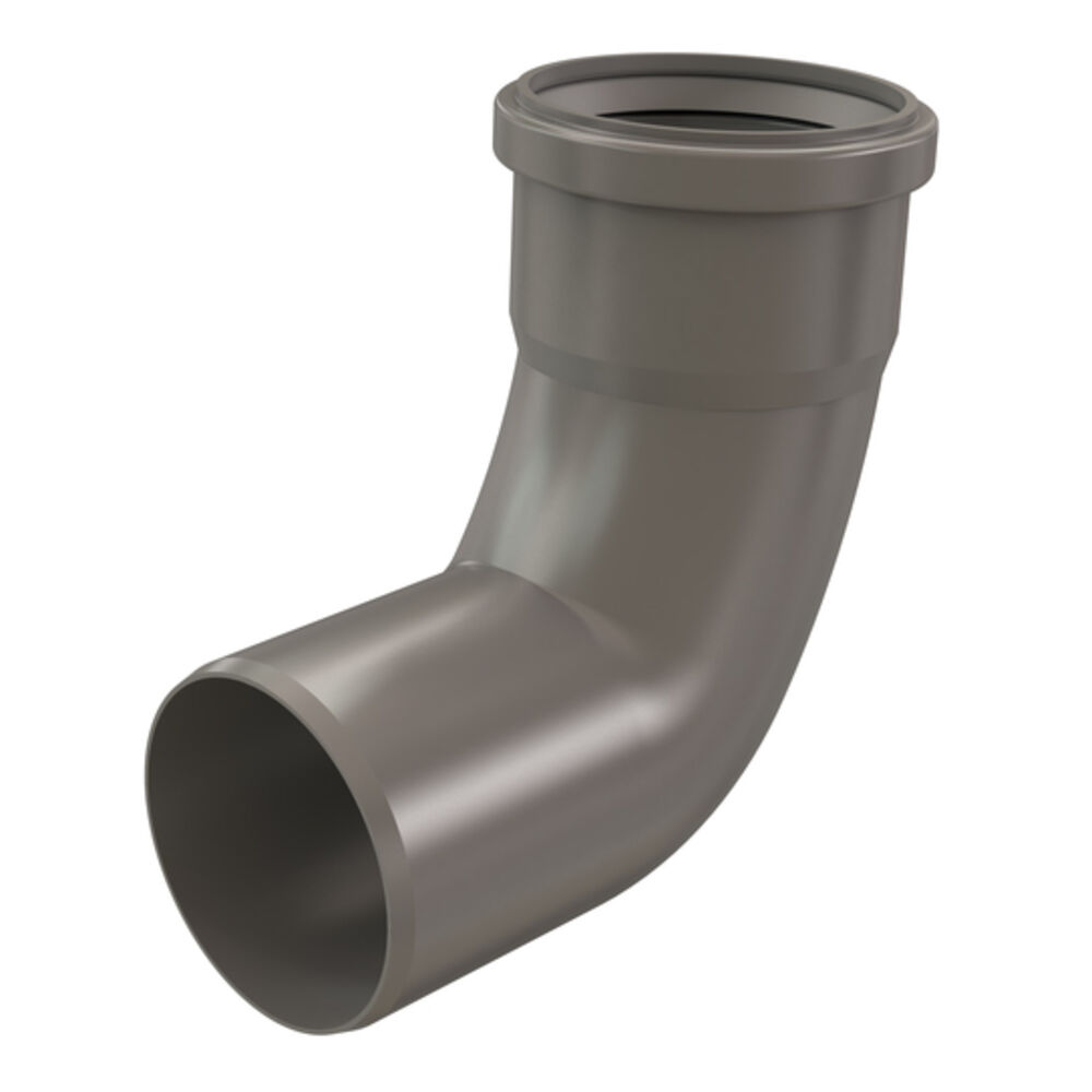 ISELL0387 Long Elbow, 87 deg, 3" ID x 3.7" OD, Polypropylene