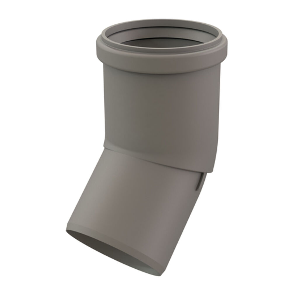 Centrotherm ISELS0345 45-Elbow w/ Long Socket, 3"