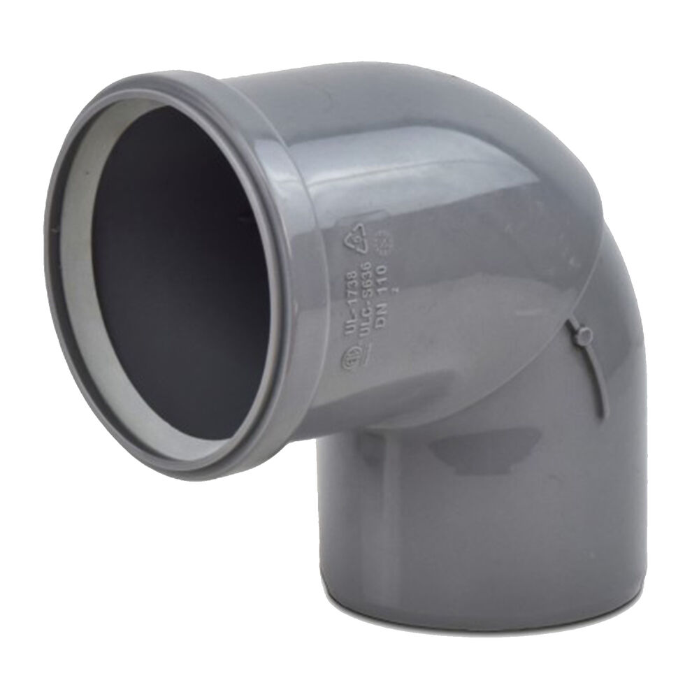 Centrotherm ISELS0487 87-Elbow w/ Long Socket, 4"