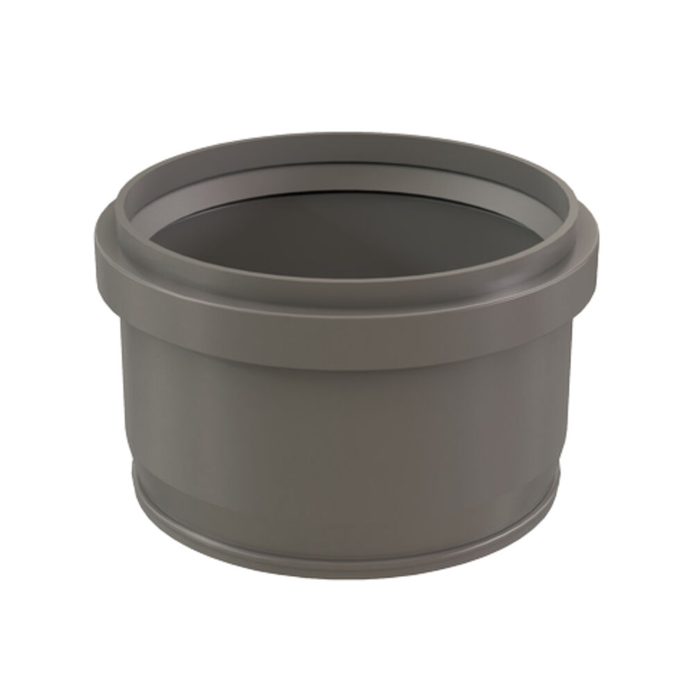 Centrotherm ISTC06 InnoFlue® 6"Single-Wall Tee Cap, Polypropylene, Gray