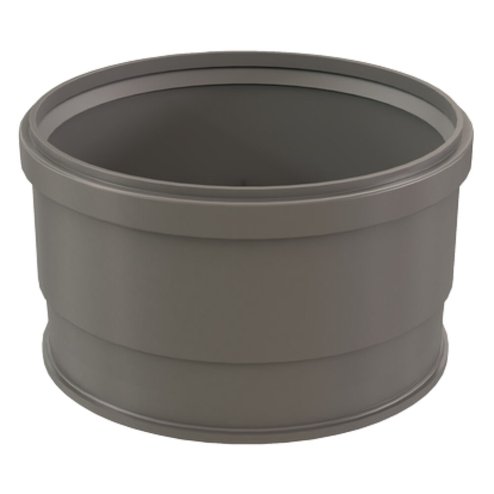 Centrotherm InnoFlue® ISTC10 Single Wall Tee Cap, Polypropylene, Fits Duct Size: 10", 10.7" W