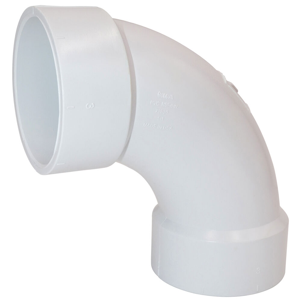 NIBCO® K445250 4861 DWV 90 deg Elbow w/ High Heel Inlet, 3x3x2