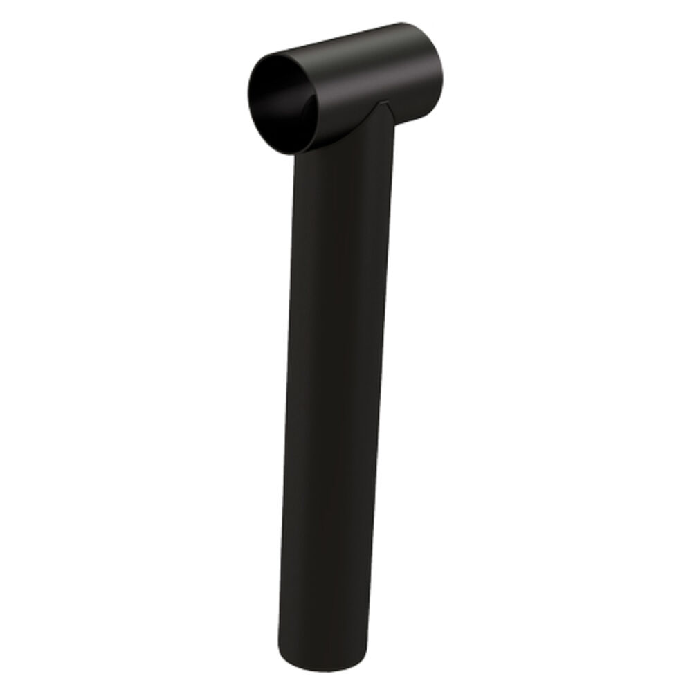 Centrotherm InnoFlue® ISTT0420 Termination Tee, Polypropylene, 4" Dia x 29.8" L x 7.6" W, Black Oxide
