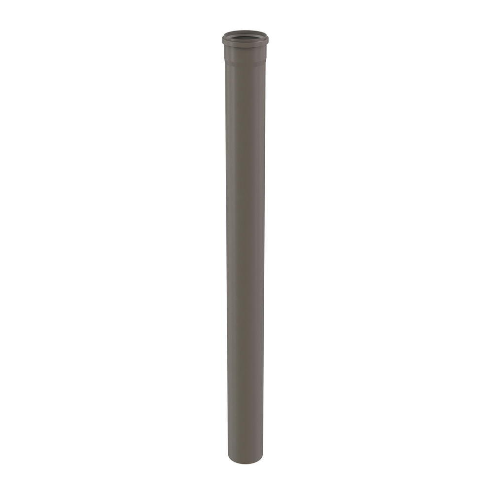 Centrotherm ISVL066 InnoFlue® 6x72" Single-Wall Rigid Vent Length, Polypropylene, Gray