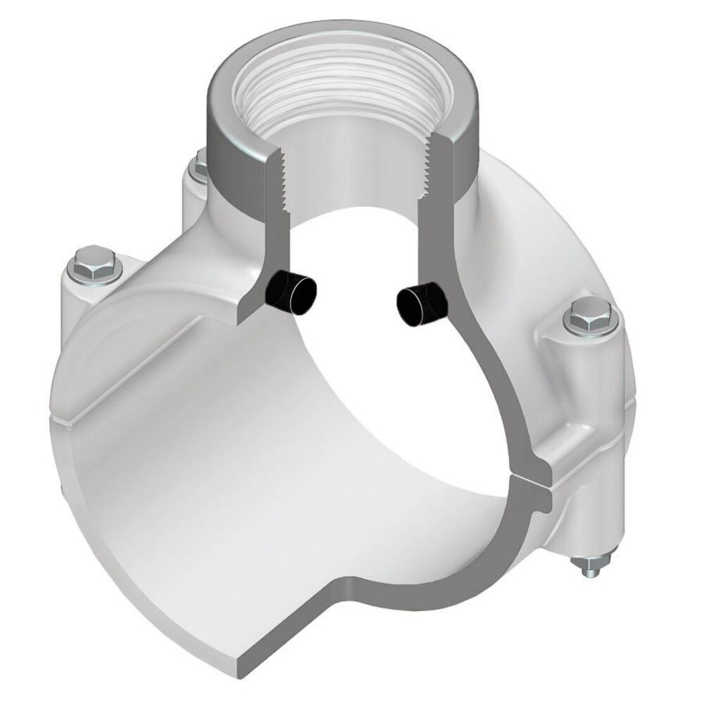 Spears® 467-248SR Clamp-On Pipe Saddle, 2x3/4