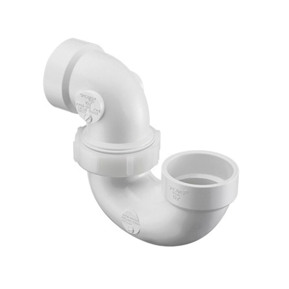 Spears® P708P-015 Adjustable DWV P-Trap w/ Plastic Nut, 1-1/2