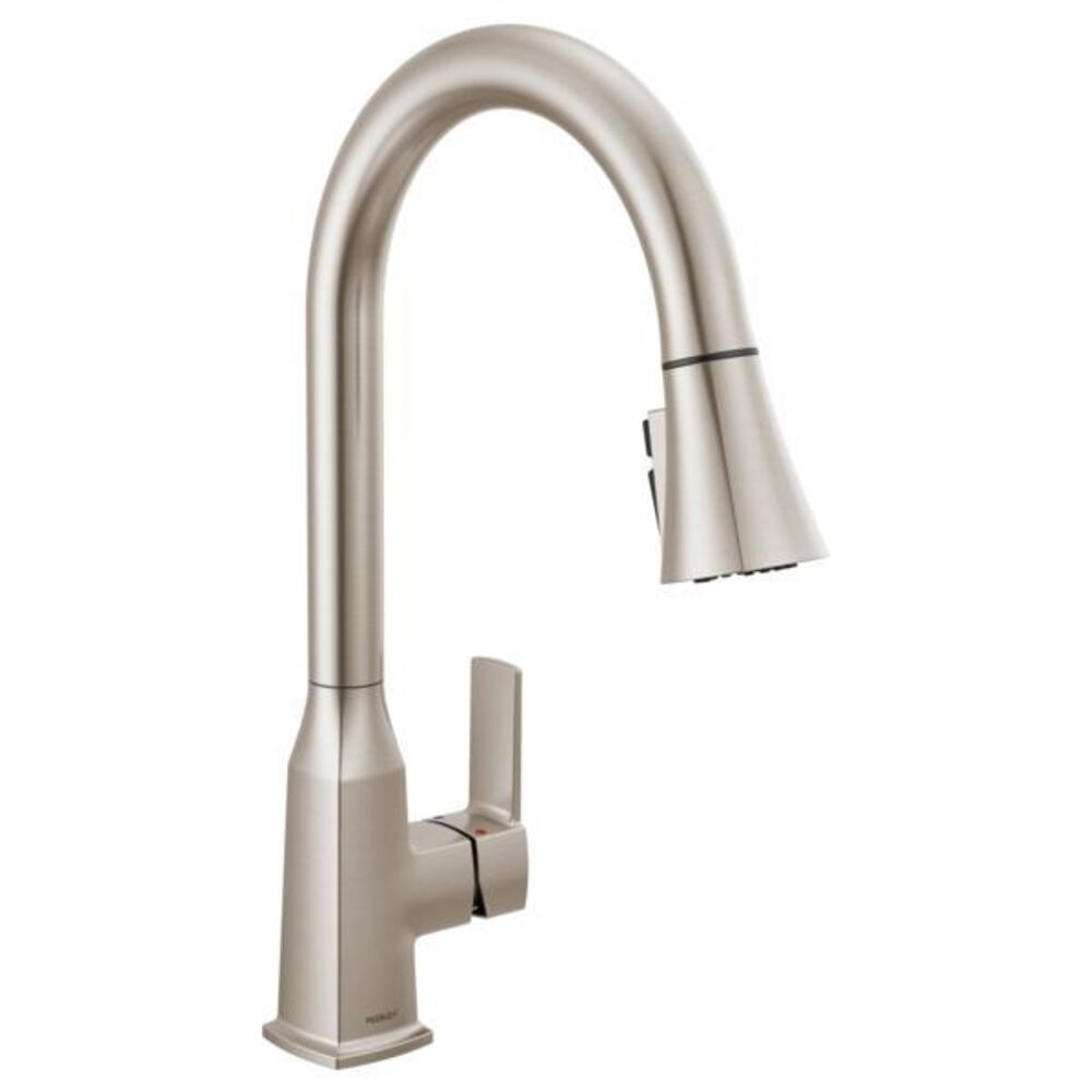Peerless® P7971LF-SS-1.0 Ezra™ Pull-Down Kitchen Faucet, 1 gpm, Swivel Spout, Stainless, 1 Handles, Import