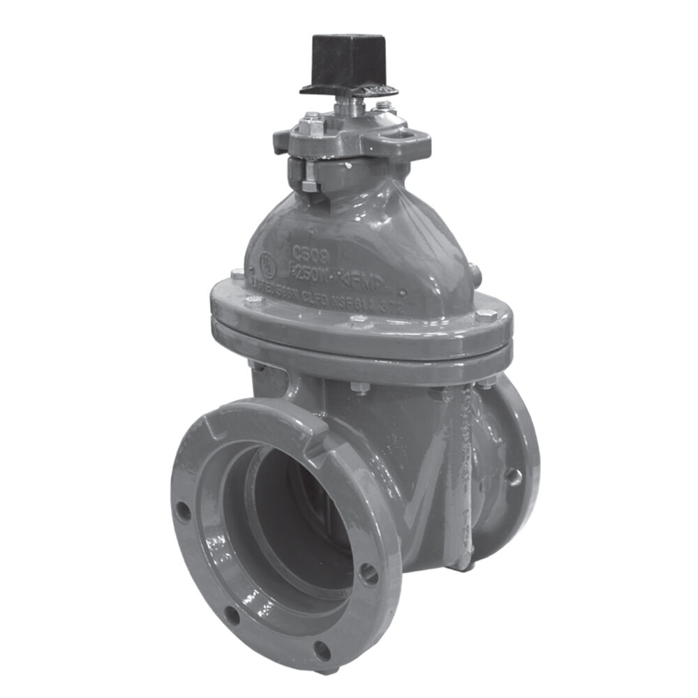 A-2362-23-12 Mueller Co 12" Right Resilient Wedge Gate Valve w/ Non Rising Stem & Triple O-Ring Seal, Mechanical Joint, Ductile Iron