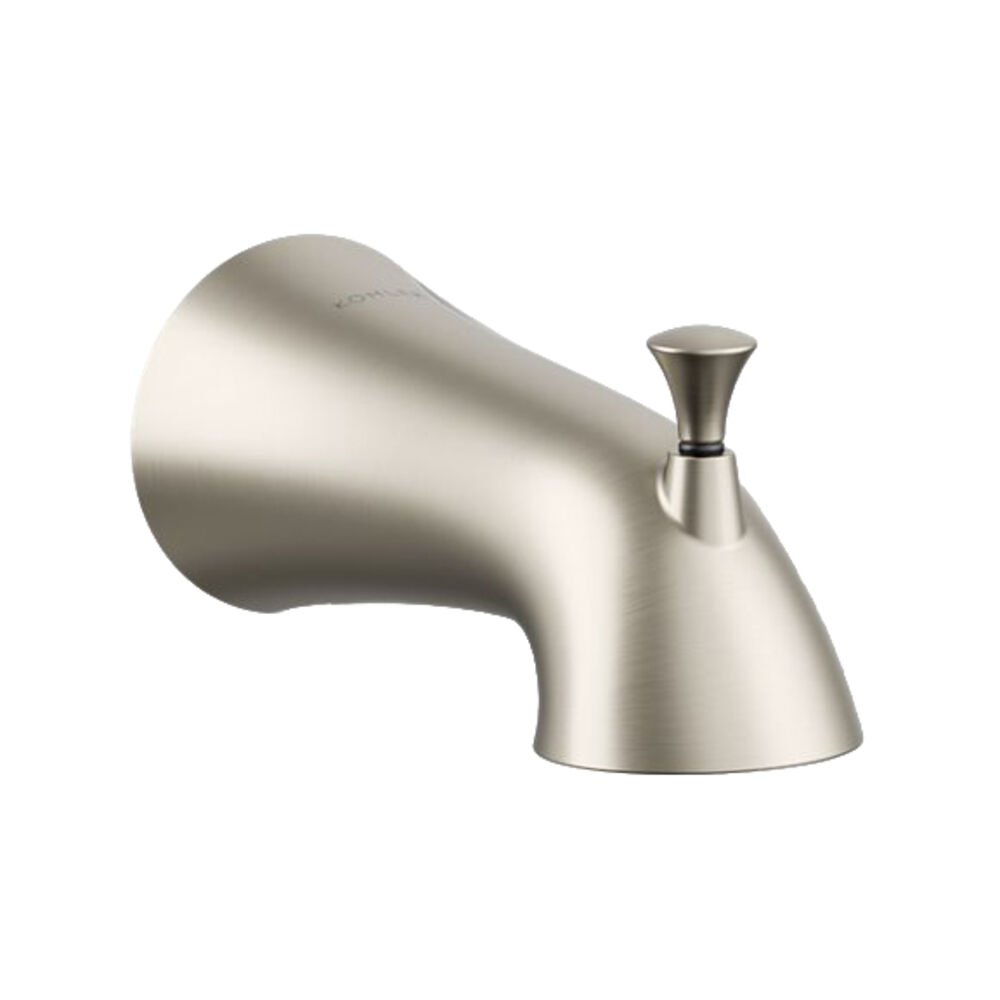Kohler® K-35935-BN Buckley™ Wall-Mount Bath Spout w/ Diverter, Vibrant Brushed Nickel