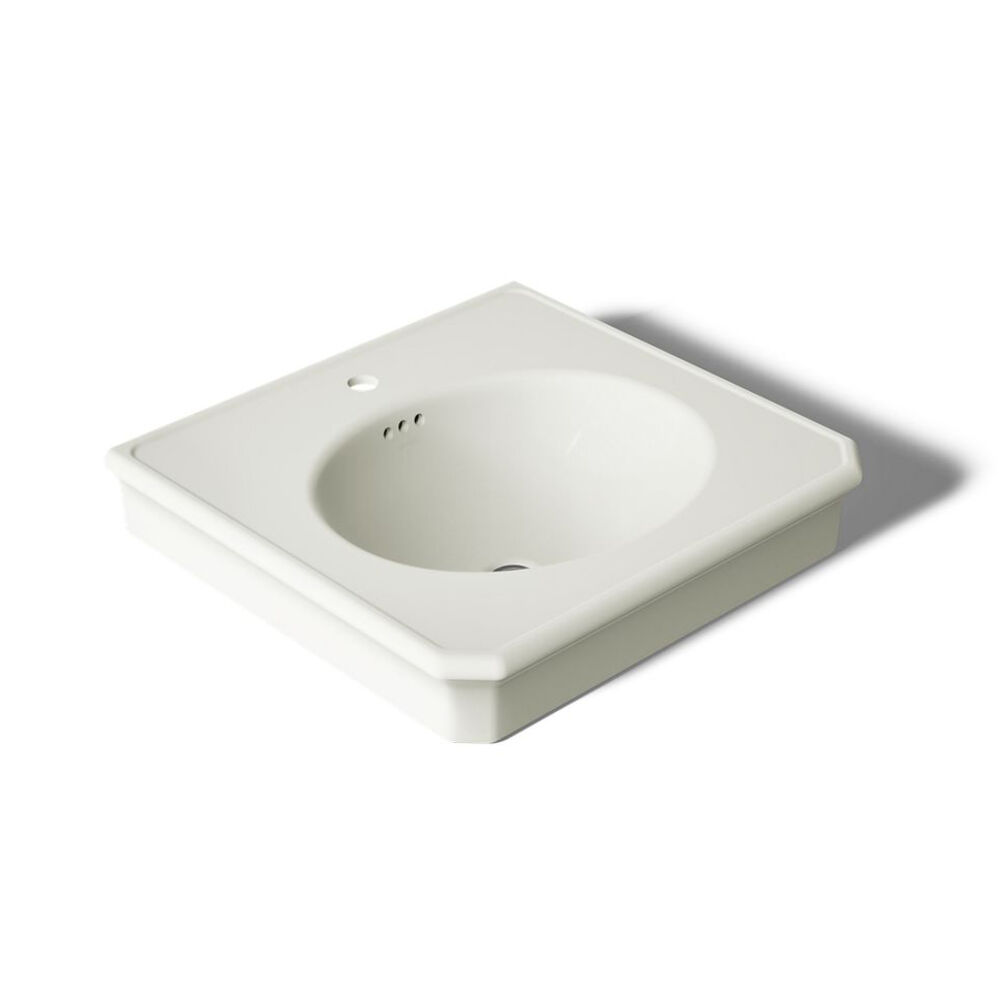 Kohler® K-38224-1-NY Claude™ by Studio Mcgee 24" Rectangular Pedestal/console Table Bathroom Sink, Dune