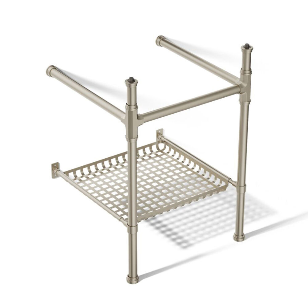 Kohler® 40153-BN Claude™ by Studio Mcgee Console Table Legs, Brushed Nickel