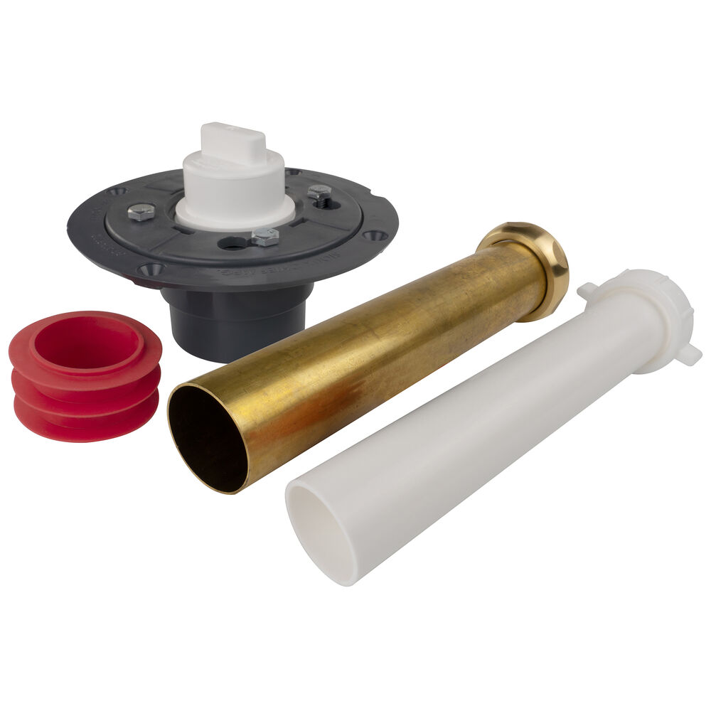 Sioux Chief 819-2P 819 Freestanding Tub Drain Kit, For Use w/ Center and Offset Tub Outlets, PVC