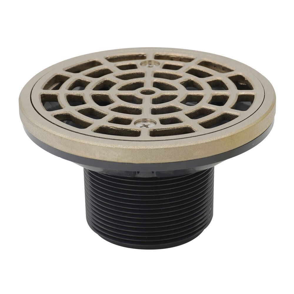 Sioux Chief 821-2LNR Shower Drain Head w/ Ring and Strainer, For Use w/ 821 Series Shower Drain, 2" MNPT
