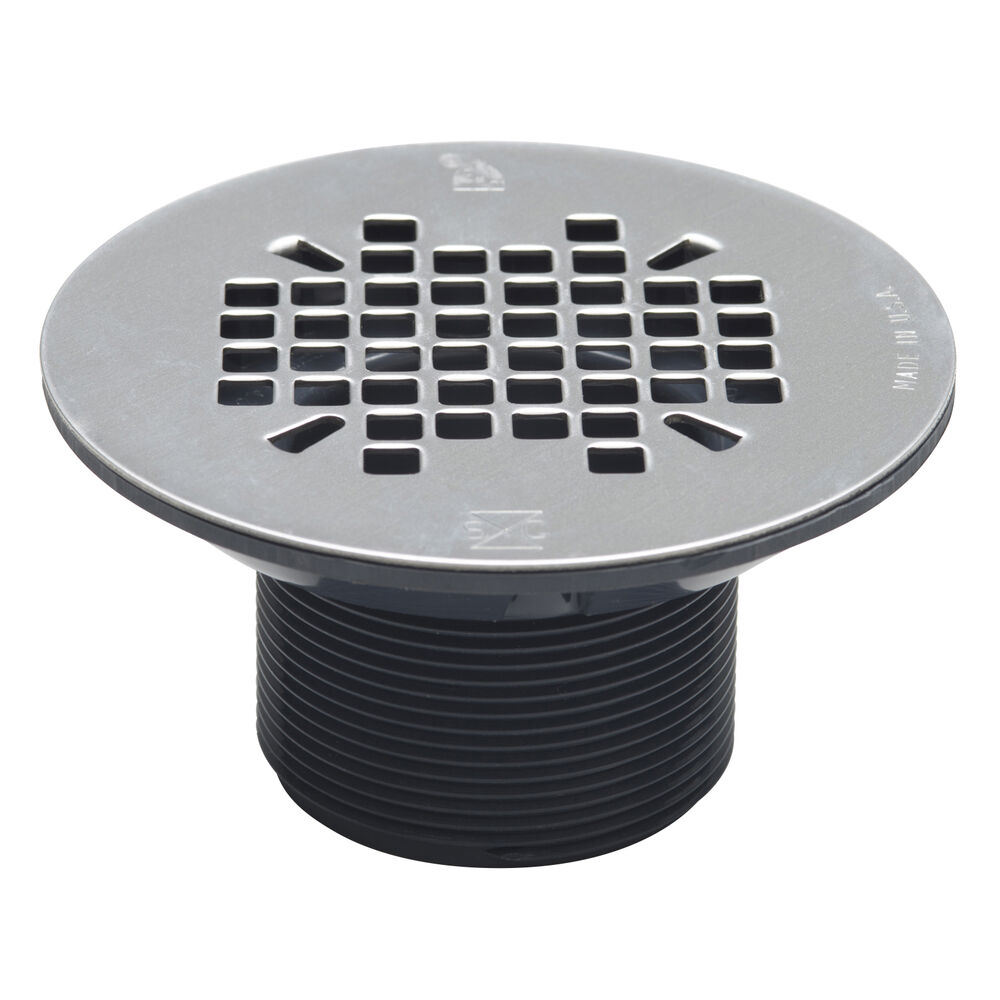 Sioux Chief 821-2LSPN Shower Drain Head w/ Snap-In Strainer, For Use w/ 821 Series Shower Drain, 2" MNPT