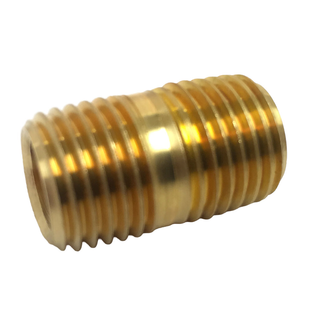 Sioux Chief 934-201.501 Pipe Nipple, 1/2" x 1-1/2" L, Brass, MNPT