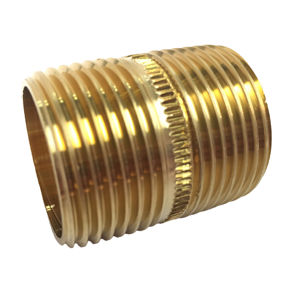 Sioux Chief 934-40001 Pipe Nipple, 1" x Close L, Brass, MNPT