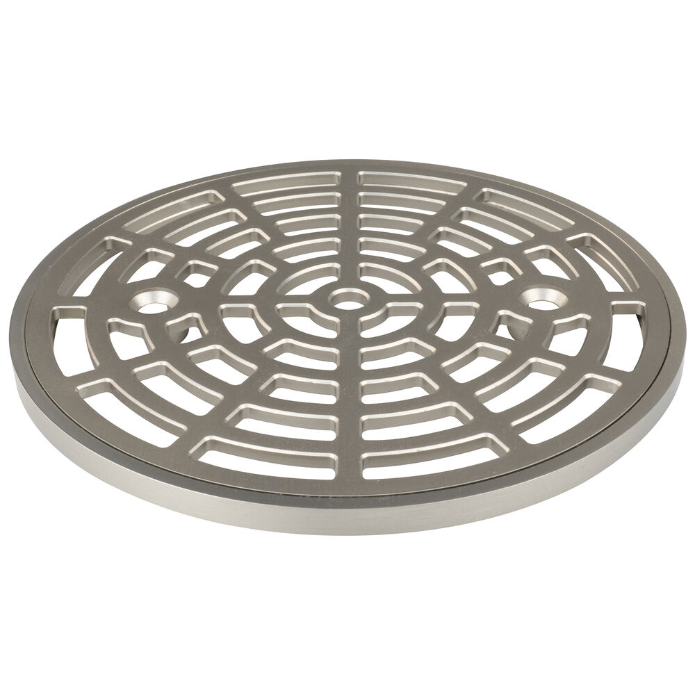 Sioux Chief 821-2SKRPK2 821 Cast Ring & Strainers, Cast Brass, Satin Nickel