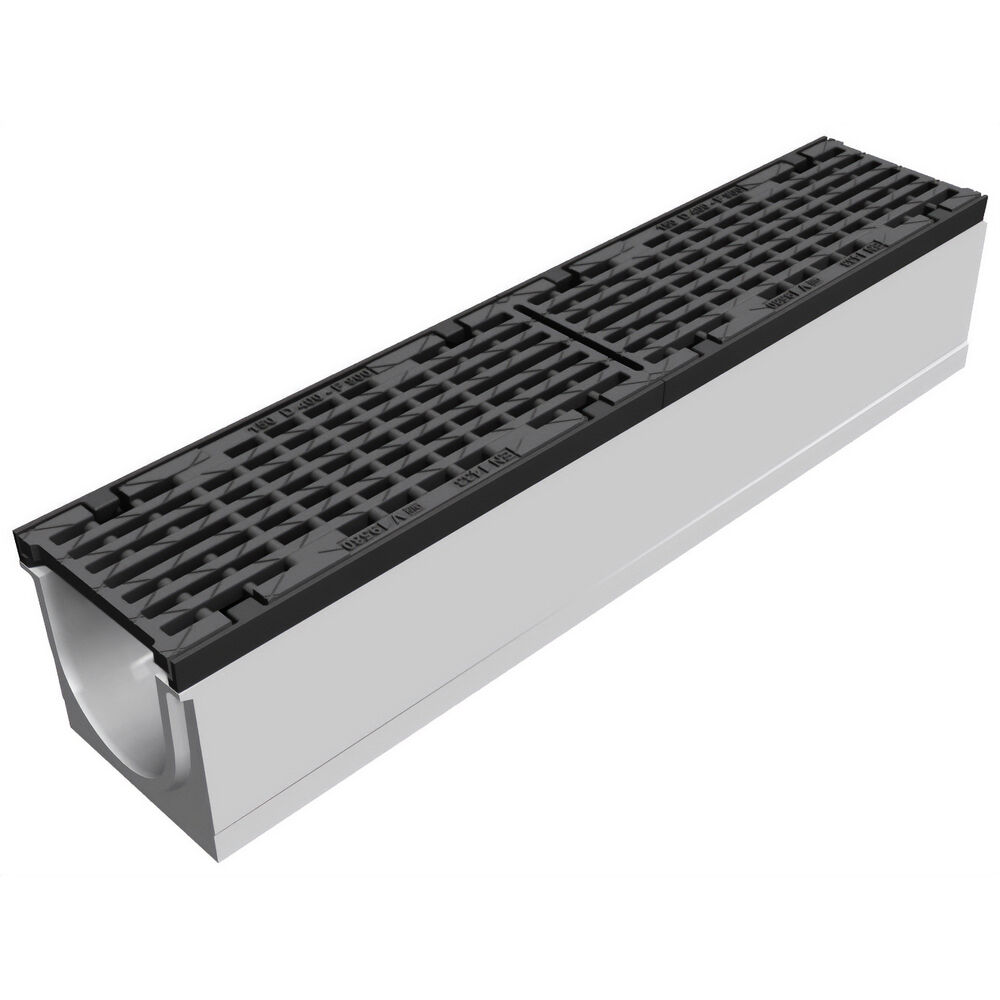 Sioux Chief 865-M6S01FA 865 #1 Slope One Meter ADA Grate, 6" W, Ductile Iron