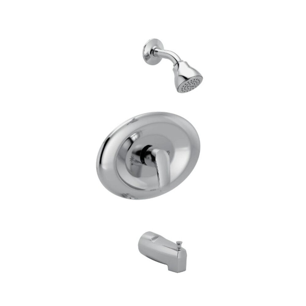 Moen® TL23569EP Chateau® Tub/Shower Trim, 1.75 gpm, Chrome Plated