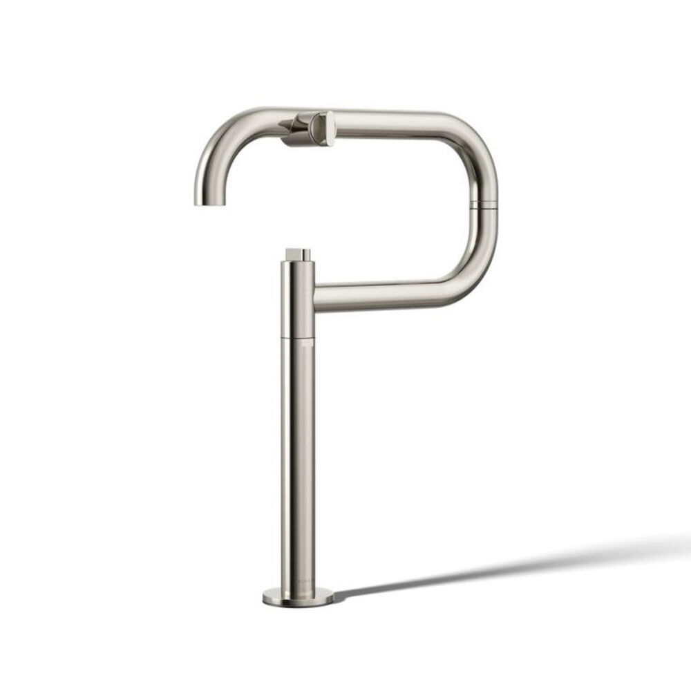 Kohler® 28275-SN Components® Deck-Mount Pot Filler, Polished Nickel