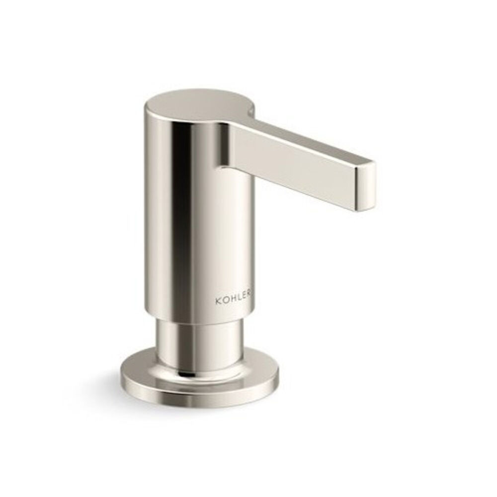 Kohler® 28679-SN Billet® Soap/Lotion Dispenser, Polished Nickel
