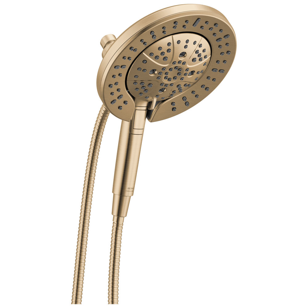 DELTA®  58651-CZ-PR H2Okinetic® 2 in 1 Shower Head, 1.75 gpm, 7-Spray Functions, Lumicoat® Champagne Bronze