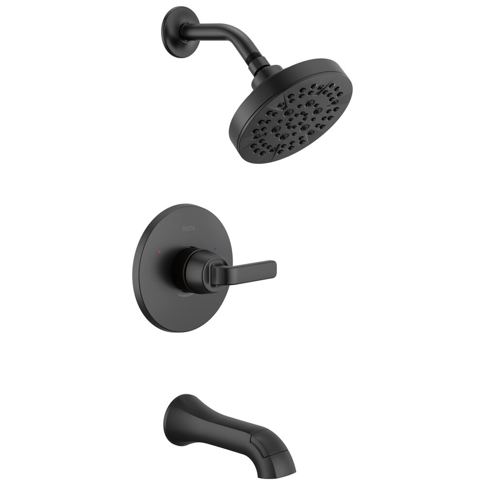 DELTA® T14462-BL Lineax™ Monitor 14 Series Tub & Shower Trim, Matte Black