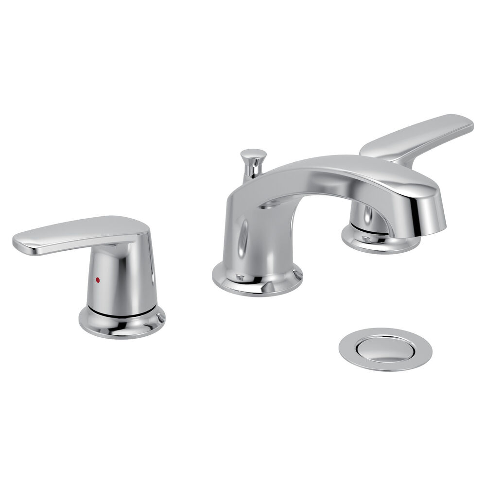 Moen® 499545 Chateau Two-Handle Bathroom Faucet, 1.2 gpm, Chrome