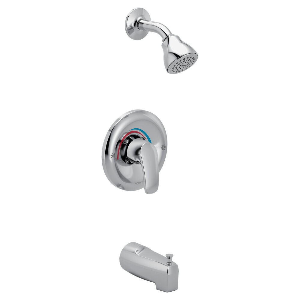 Moen® L23553 Chateau Posi-Temp® Tub/Shower, 2.5 gpm, Chrome