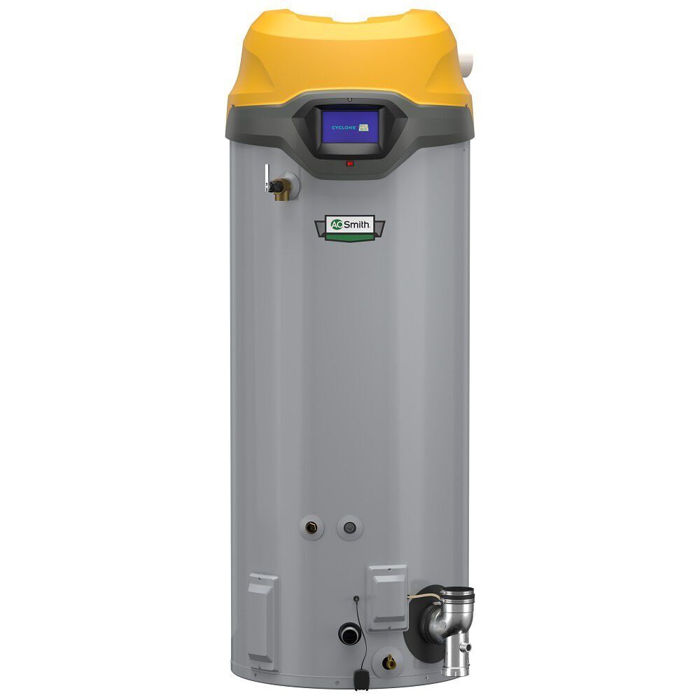 A.O Smith BTH 250 Cyclone® FLEX™ 119-Gallon Condensing Commercial Gas Water Heater with Adaptive Gas Technology, NG/LP, 250,000 Btu/hr