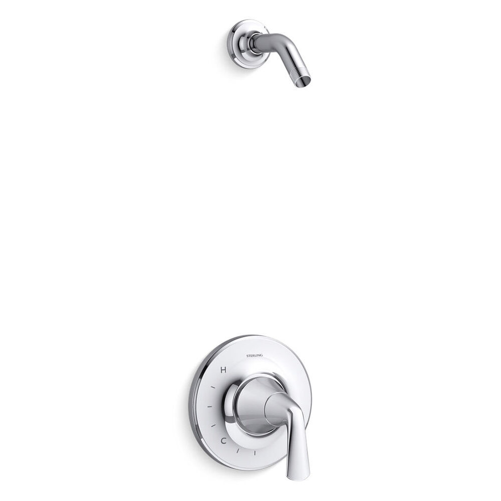 Sterling® TLS27372-4-CP Medley® Rite-Temp® Shower Trim Set, without Showerhead, Polished Chrome