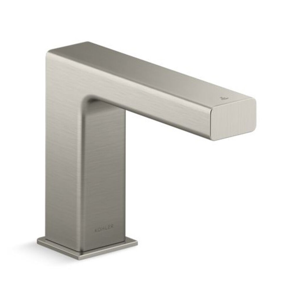 Kohler® K103S36-SANA-BN Strayt™ Touchless Single-Hole Lavatory Faucet w/ Grid Drain, 0.5 gpm, Vibrant Brushed Nickel