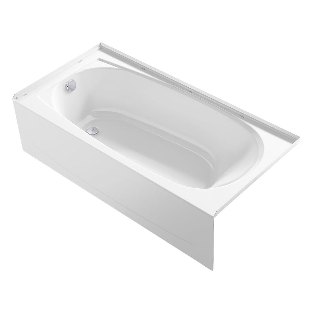 Sterling® 71341910-0 Performa™ 2 60x29" Vikrell® Alcove Bath Tub, Left Drain, White