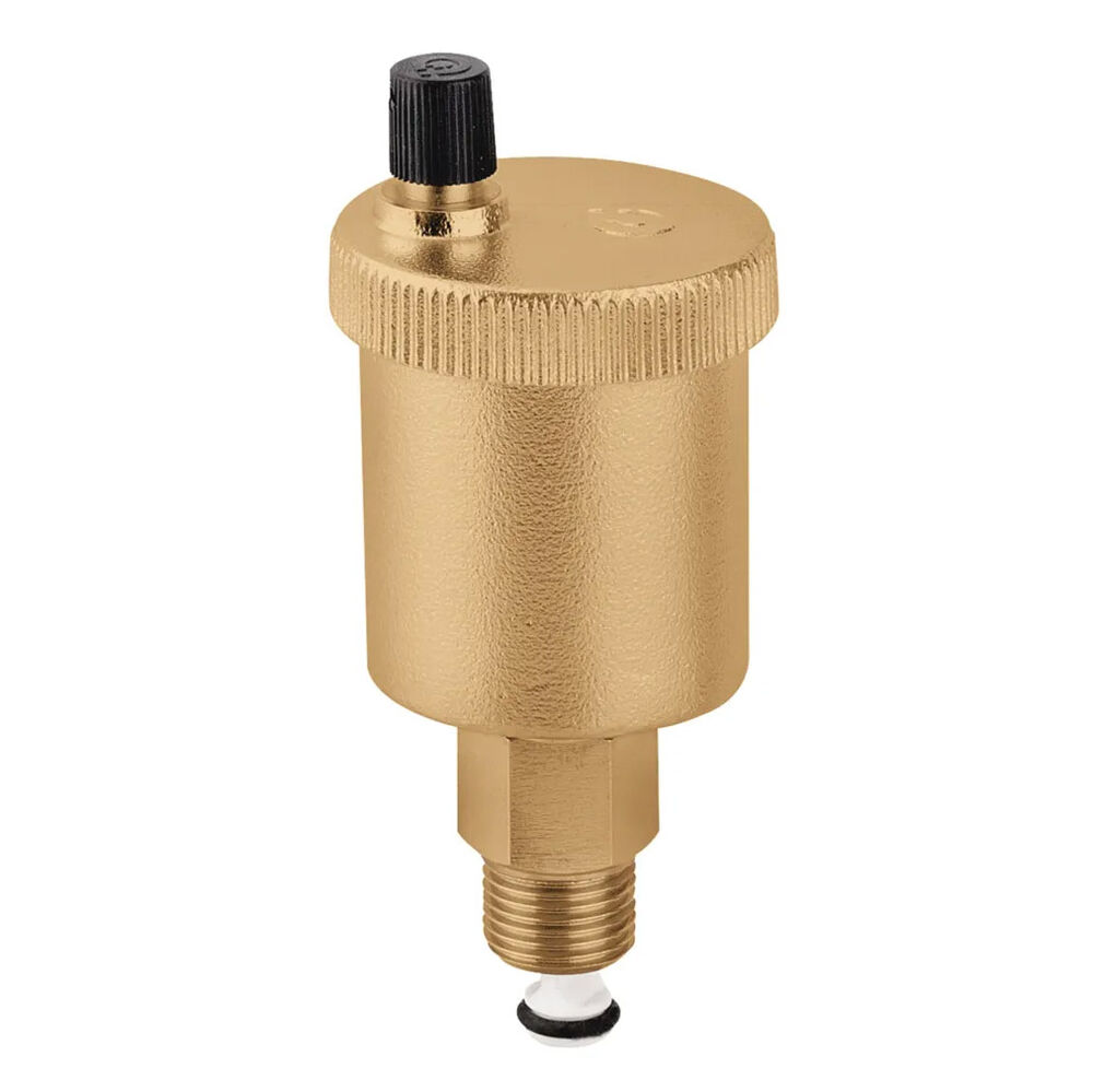 502113A Minical® 1/8" Automatic Air Vent w/ Service Check Valve & Hygroscopic Anti-Drip Cap