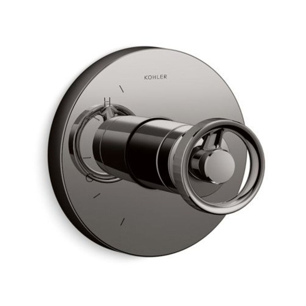 Kohler® TS78015-9-TT Components® Rite-temp® Valve Trim w/ Industrial Handle, Titanium
