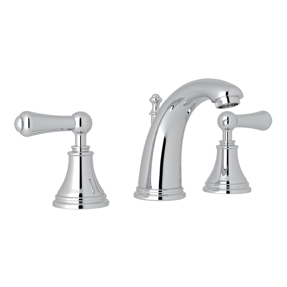 Perrin & Rowe U.3712LS-APC-2 Georgian Era Bathroom Faucet, 1.2 gpm, Polished Chrome