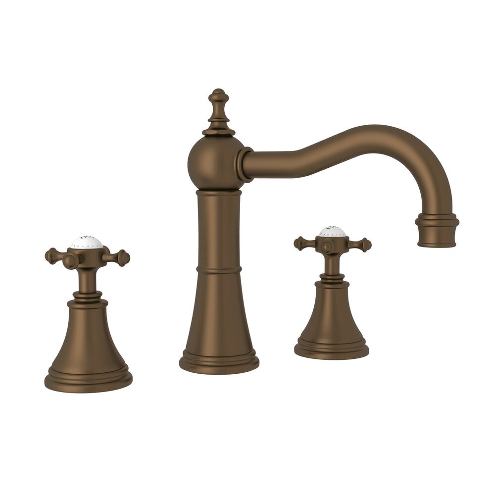 Perrin & Rowe U.3724X-EB-2 Georgian Era Bathroom Faucet, 1.2 gpm, English Bronze