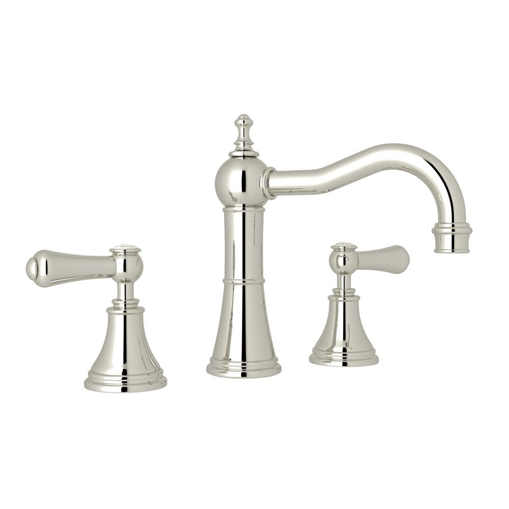 Perrin & Rowe U.3723LSP-PN-2 Georgian Era Bathroom Faucet, 1.2 gpm, Polished Nickel