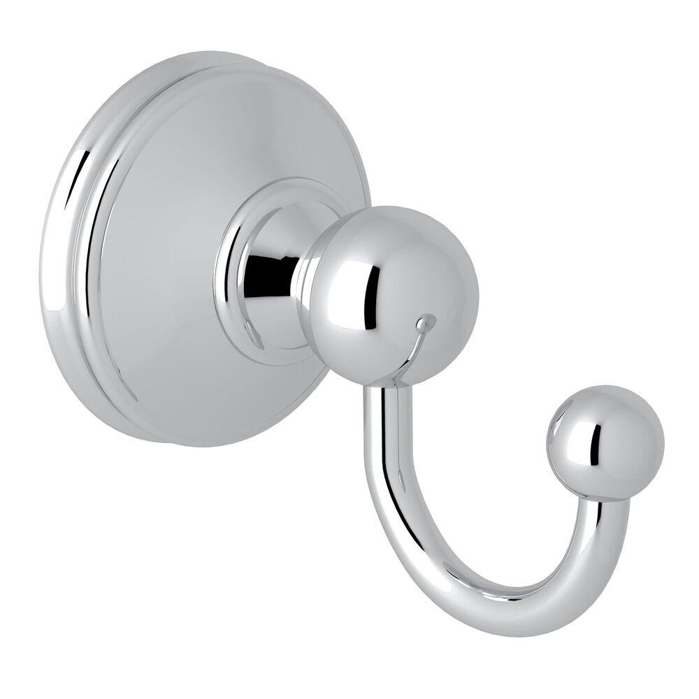 Perrin & Rowe U.6621APC Georgian Era Robe Hook Mount Momenti, Polished Chrome