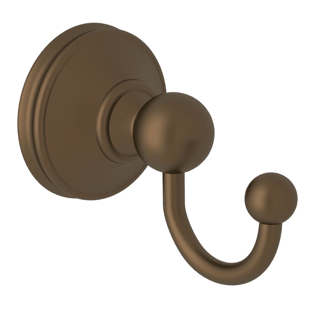 Perrin & Rowe U.6621EB Georgian Era Robe Hook Mount Momenti, English Bronze