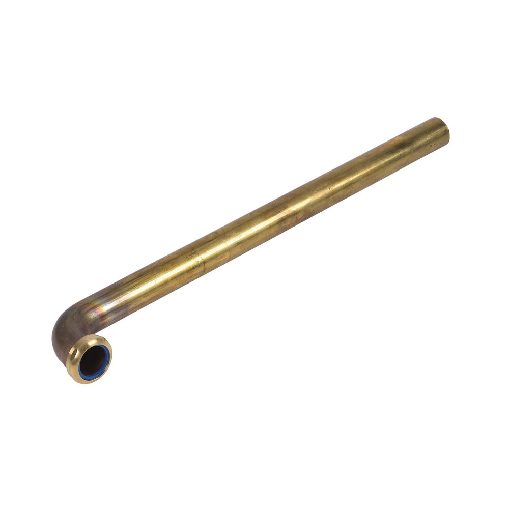 Dearborn® 137EBN-3 Waste Arm With Slip Joint Connection and Brass Nut, 1-1/2x23" Nominal, 20 ga, Brass