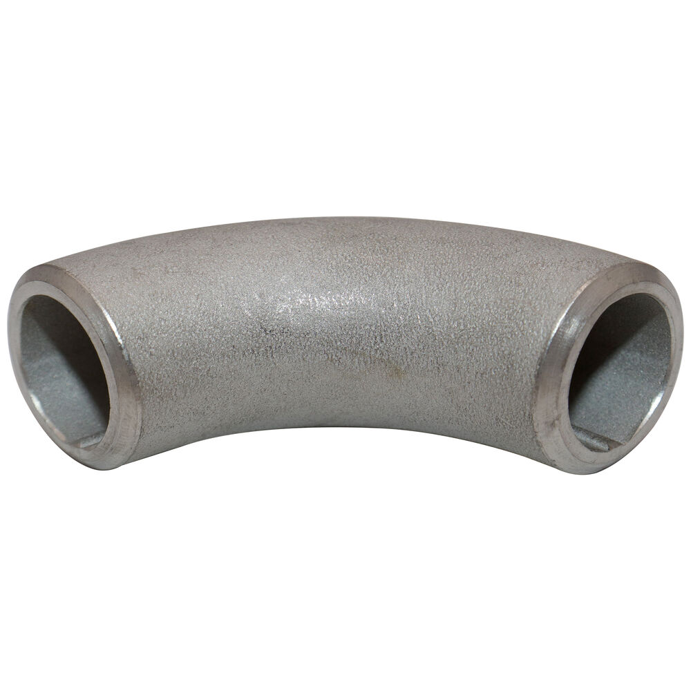04401-08 Long Radius 90 deg Pipe Elbow, 1/2", Butt Weld, SCH 40/STD, 304/304L Stainless Steel