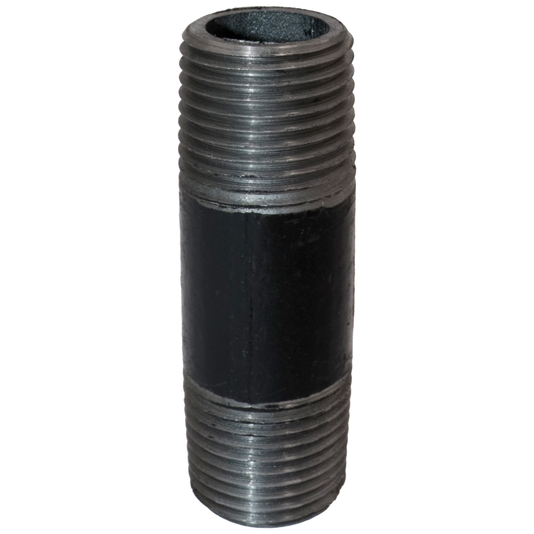 FIG 338 Pipe Nipple, 3/4 inx2-1/2" L MNPT, Steel, Black, SCH 80/XH, Welded, Domestic
