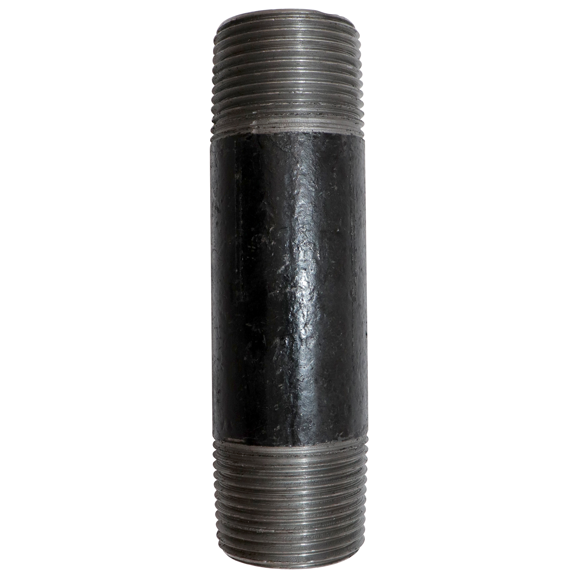 FIG 338 Pipe Nipple, 1 inx4-1/2" L MNPT, Steel, Black, SCH 80/XH, Welded, Import