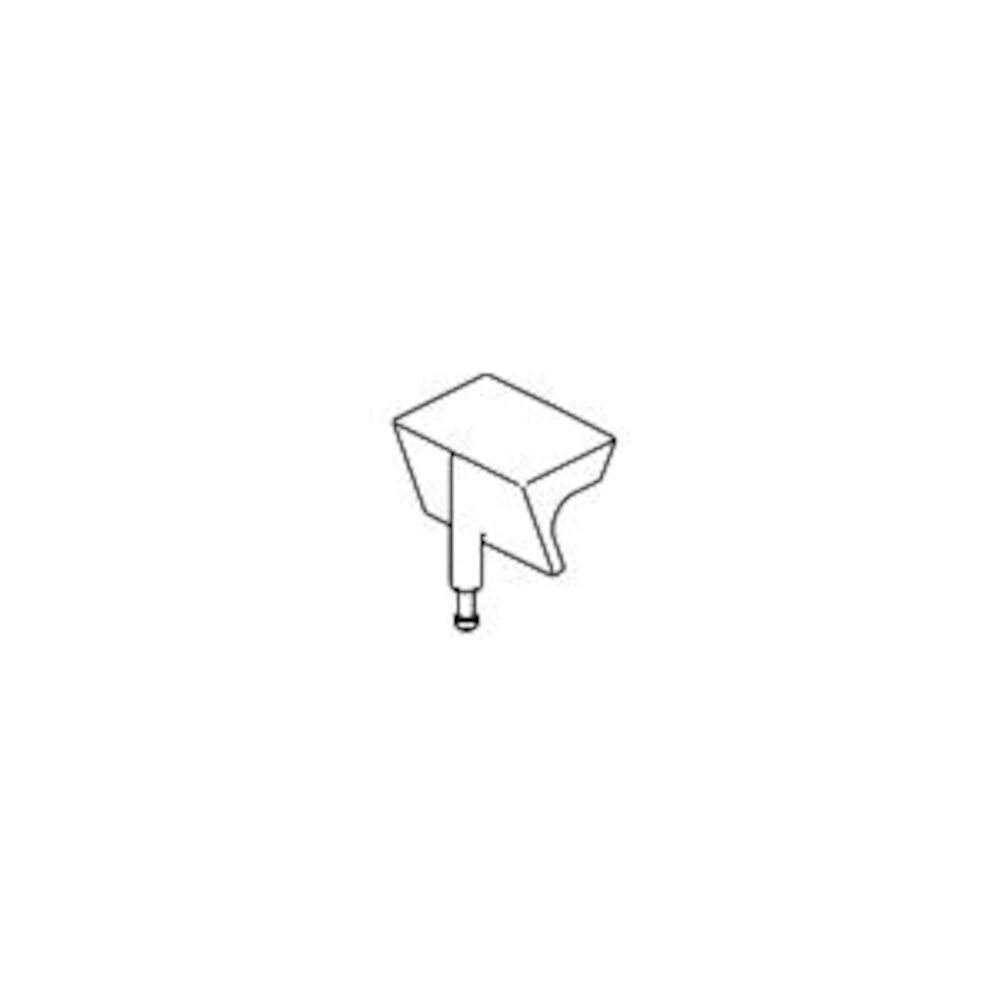 Delta Pivotal™ Finial - Roman Tub, Matte Black