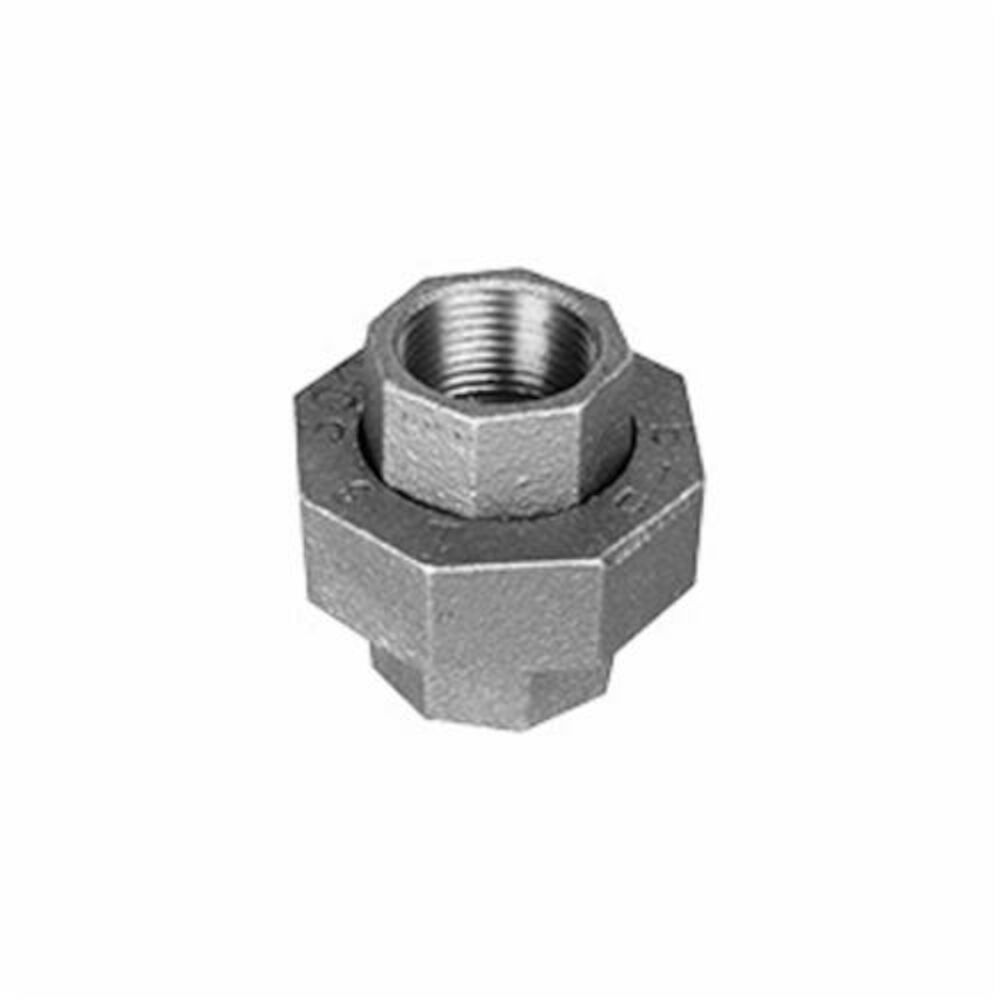 Ward Mfg 3.BAIU Union, 3 in, NPS, 150 lb, Malleable Iron, Black, Domestic